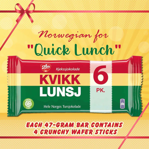 Freia Kvikk Lunsj 6-Pack