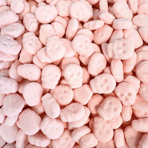 Foamy Strawberry Skulls