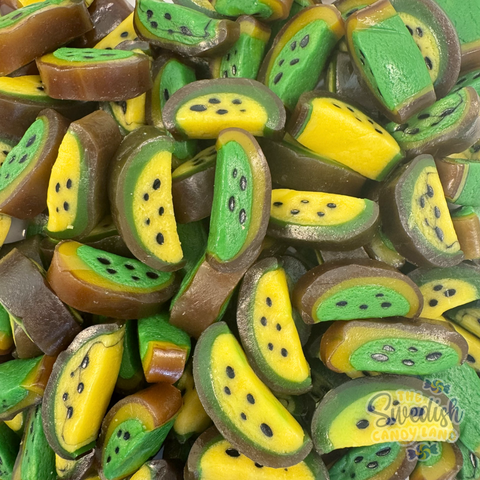 Kiwi Licorice Slices