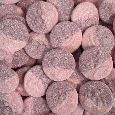 Sour Strawberry Cherry Foam Smileys
