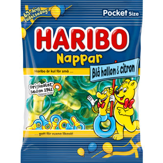 Haribo Pacifiers Blueberry & Lemon